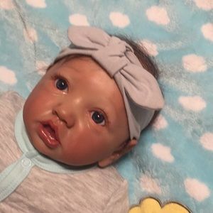 Reborn baby girl doll